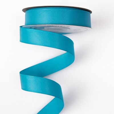 Grosgrain ribbon 20mm x 20m - Aqua blue