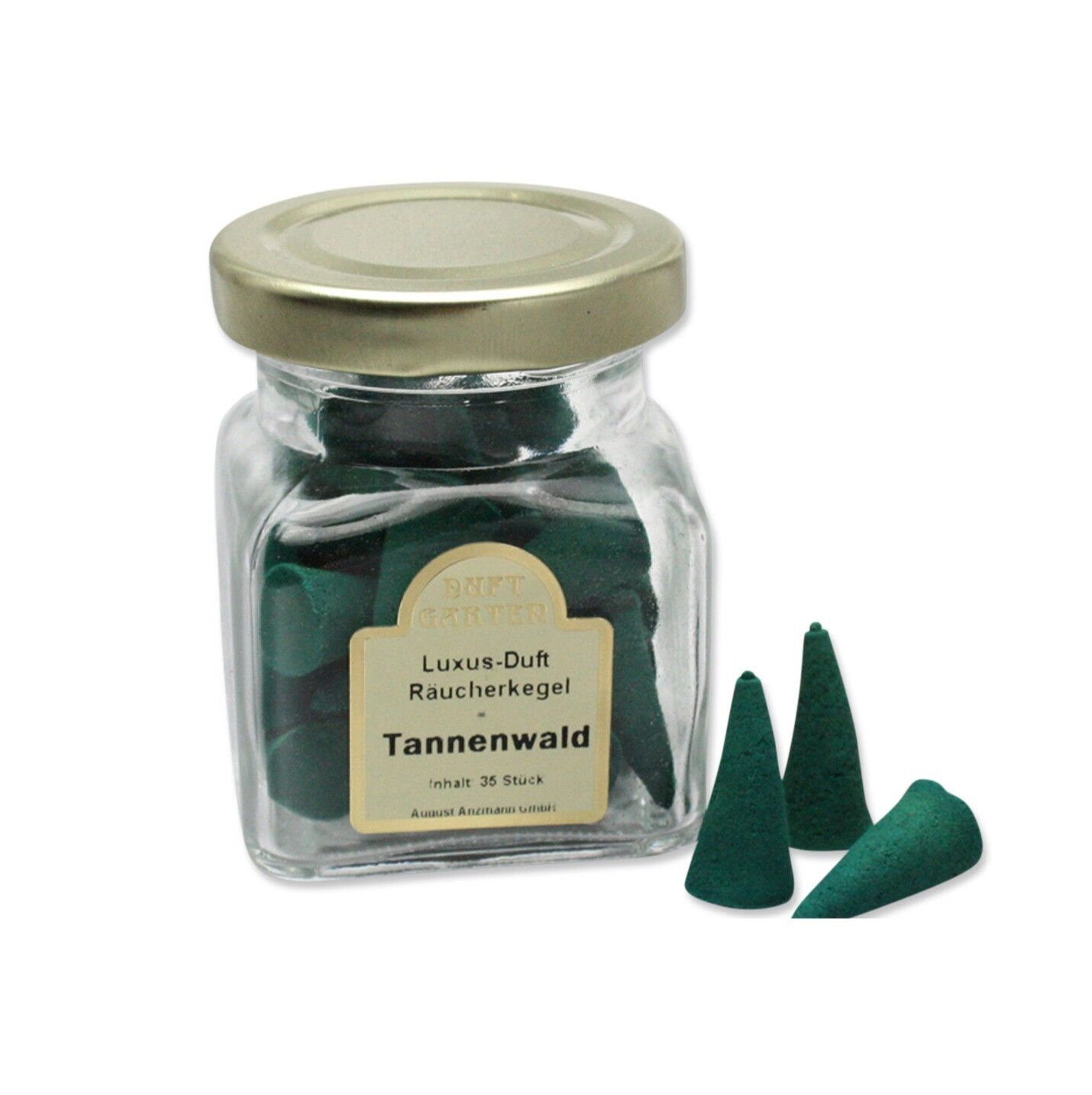 Incense cones, pine scent