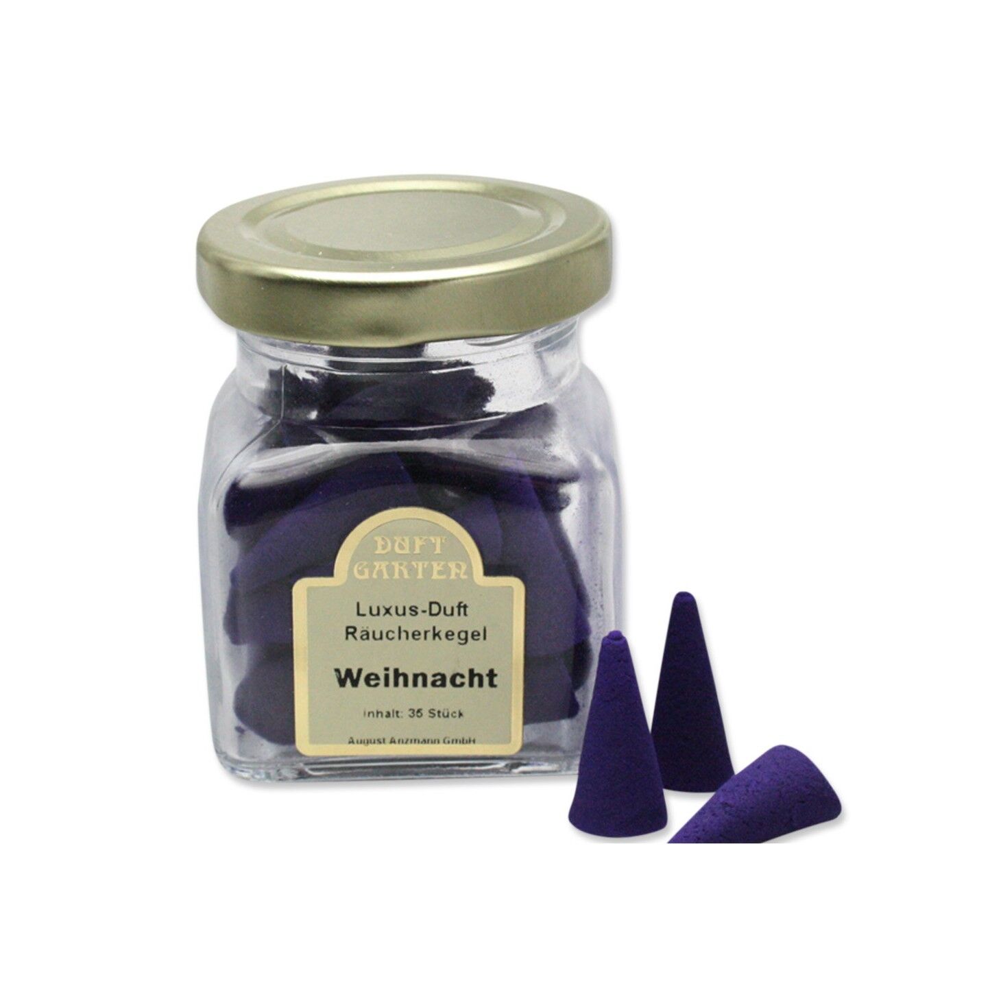 Christmas incense cones