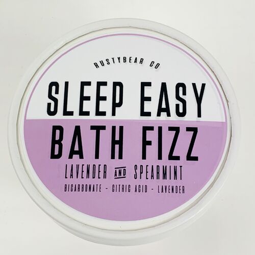 Botanical Bath Fizz | Sleep Easy | Spearmint & Lavender