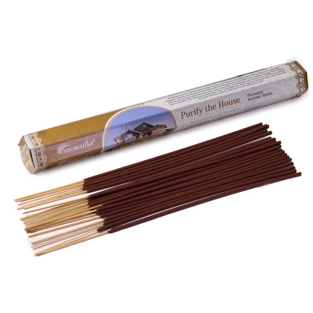 Aromatika Charcoal Free Hex Incense - Purify the House