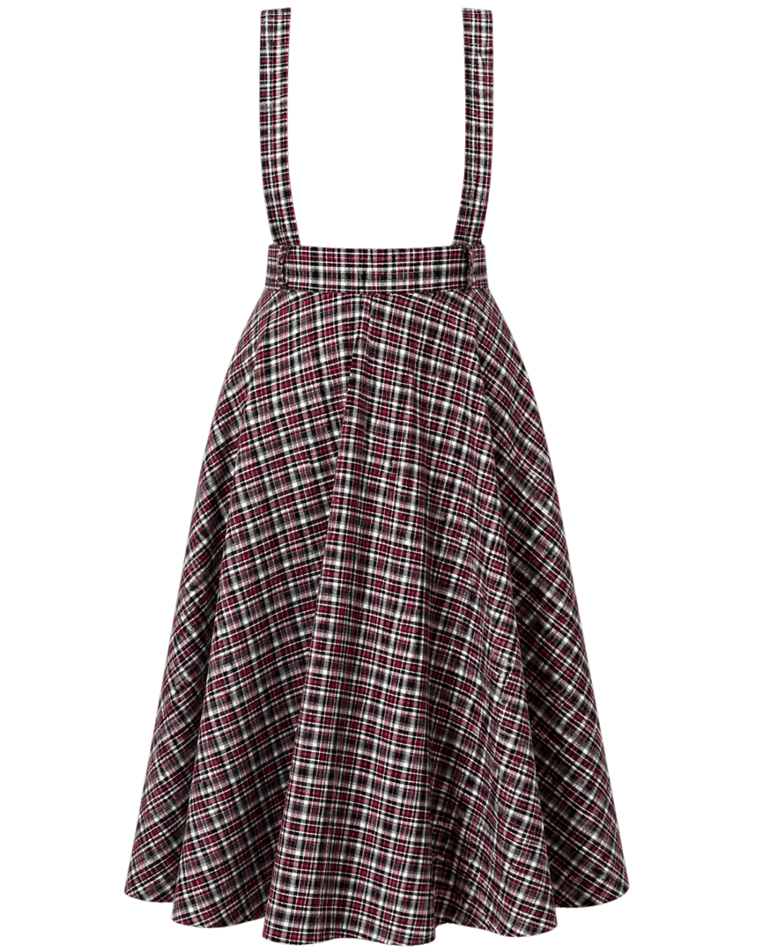 Jupe Academia Tartan Framboise/Noir