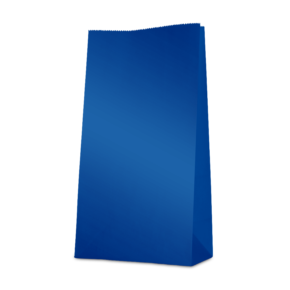 12 Paper bags 23,5x13x6 cm - Dark blue