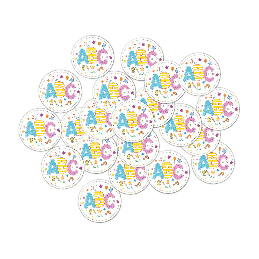 Table confetti Paper, ABC - 16 gram