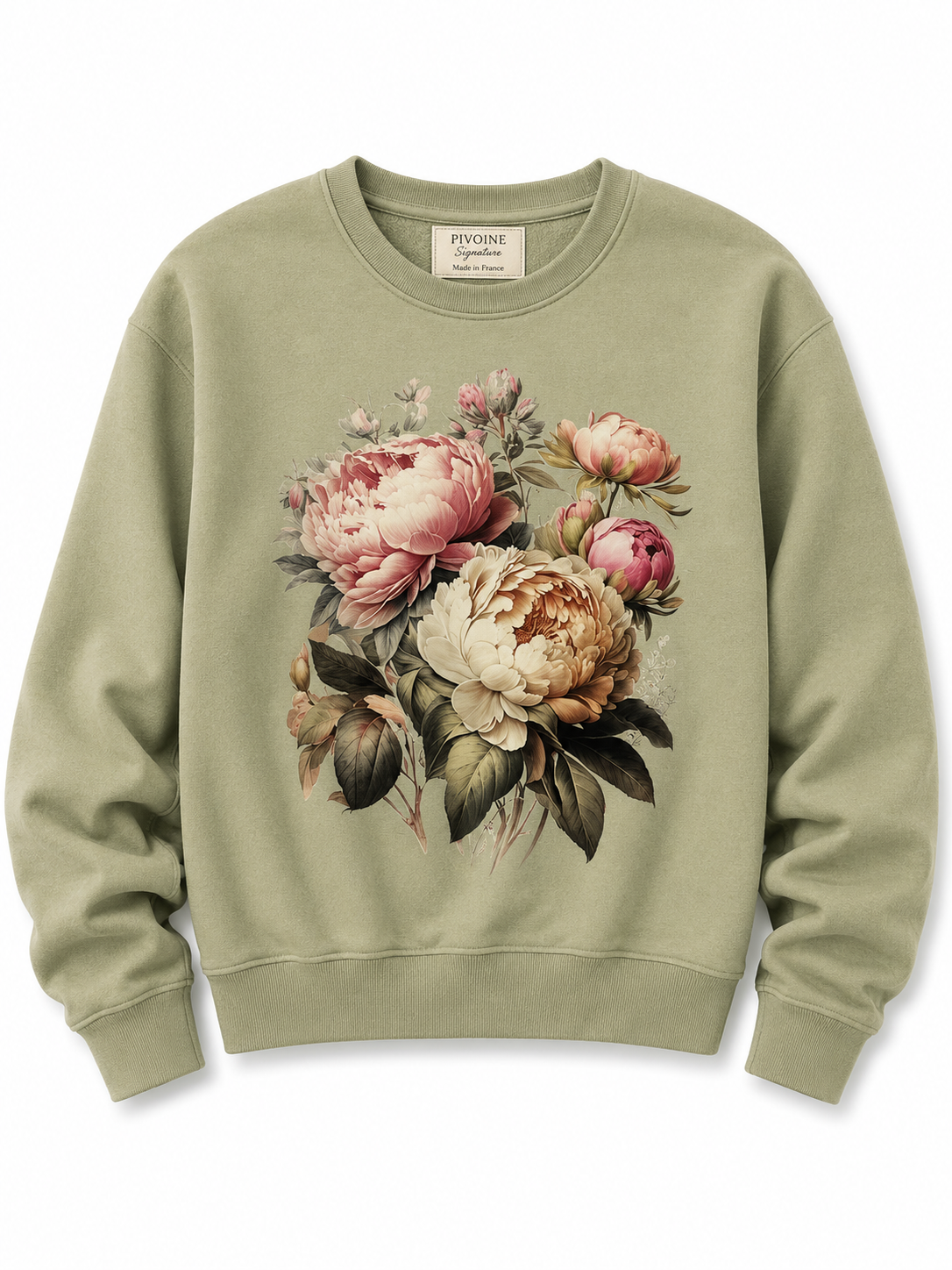 Sweatshirt Pivoines