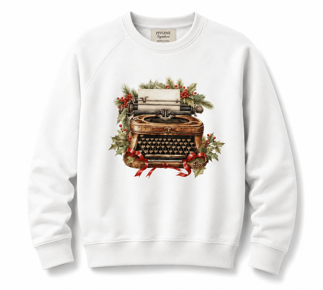 Sweatshirt Machine à écrire
