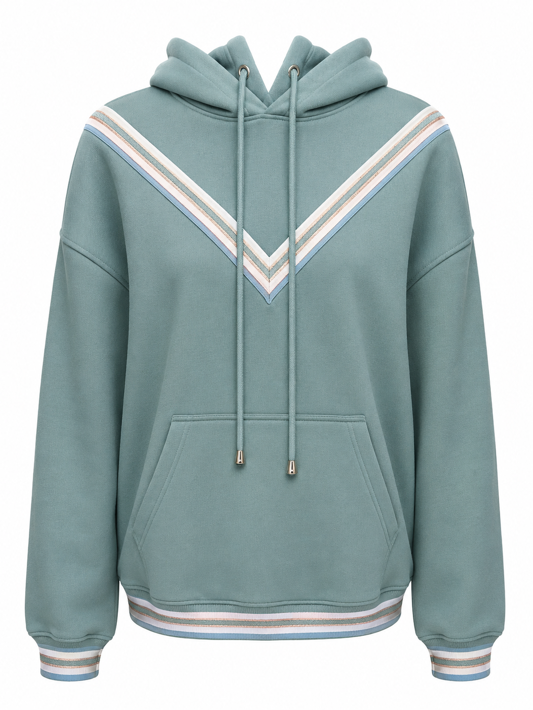 Sweatshirt 80S Vert Sauge