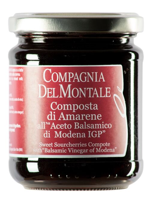 Sour cherries Compote with Balsamic Vinegar of Modena
