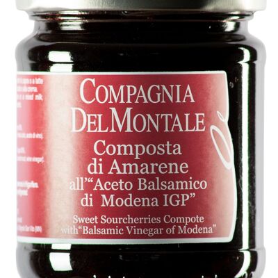 Sour cherries Compote with Balsamic Vinegar of Modena