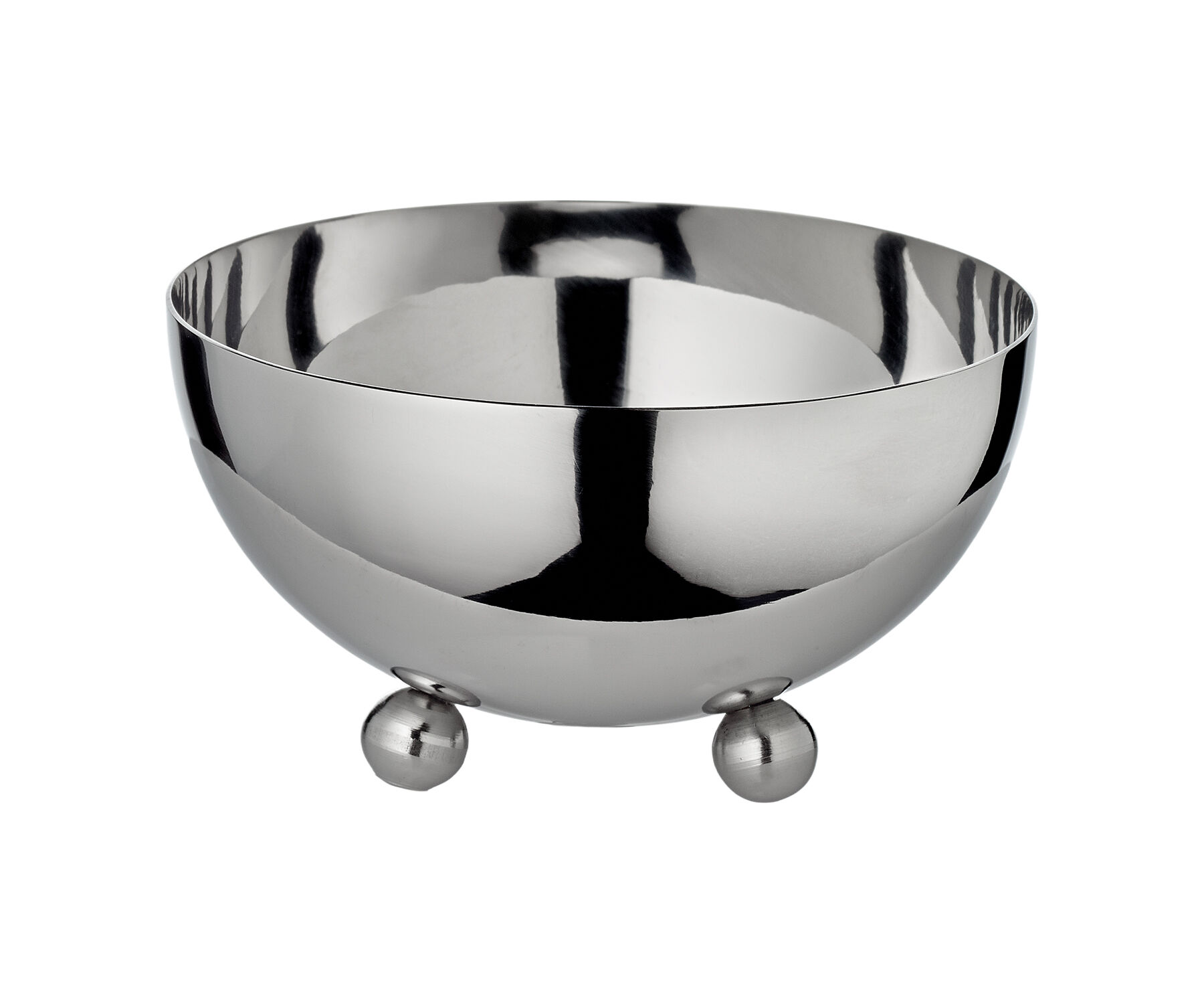 Chicago bowl (Ø 10 cm, height 6.5 cm), high-gloss polished stainless steel
