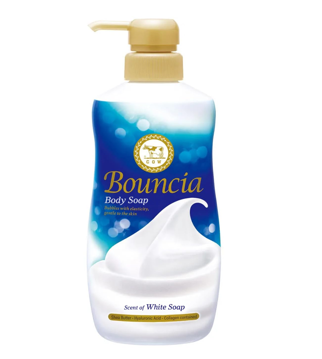 Bouncia Blue Body Soap Milk Scent 480ml