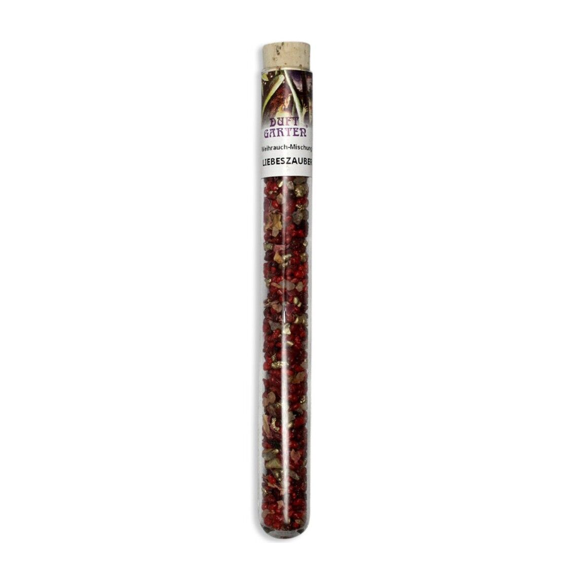 Love spell - incense in glass vials
