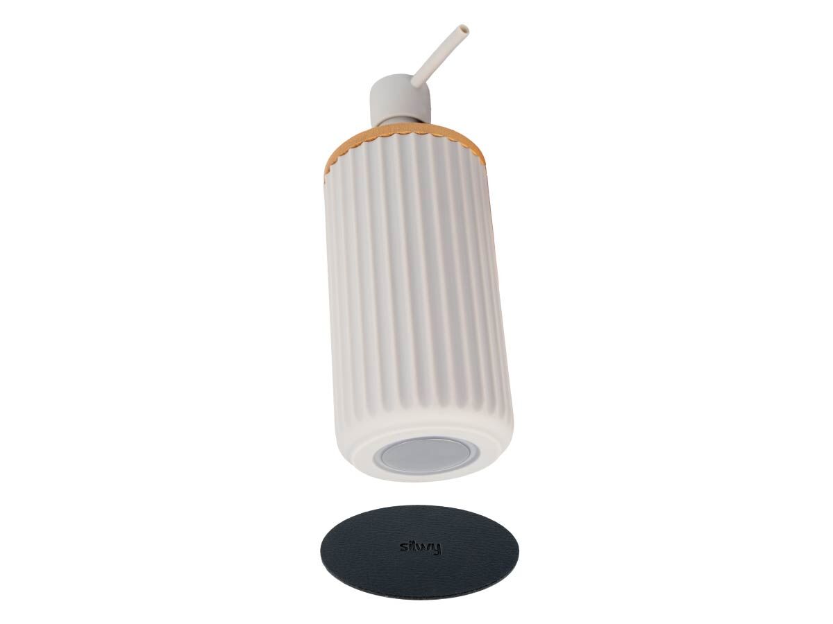 Magnetic soap dispenser incl.Pad BLACK