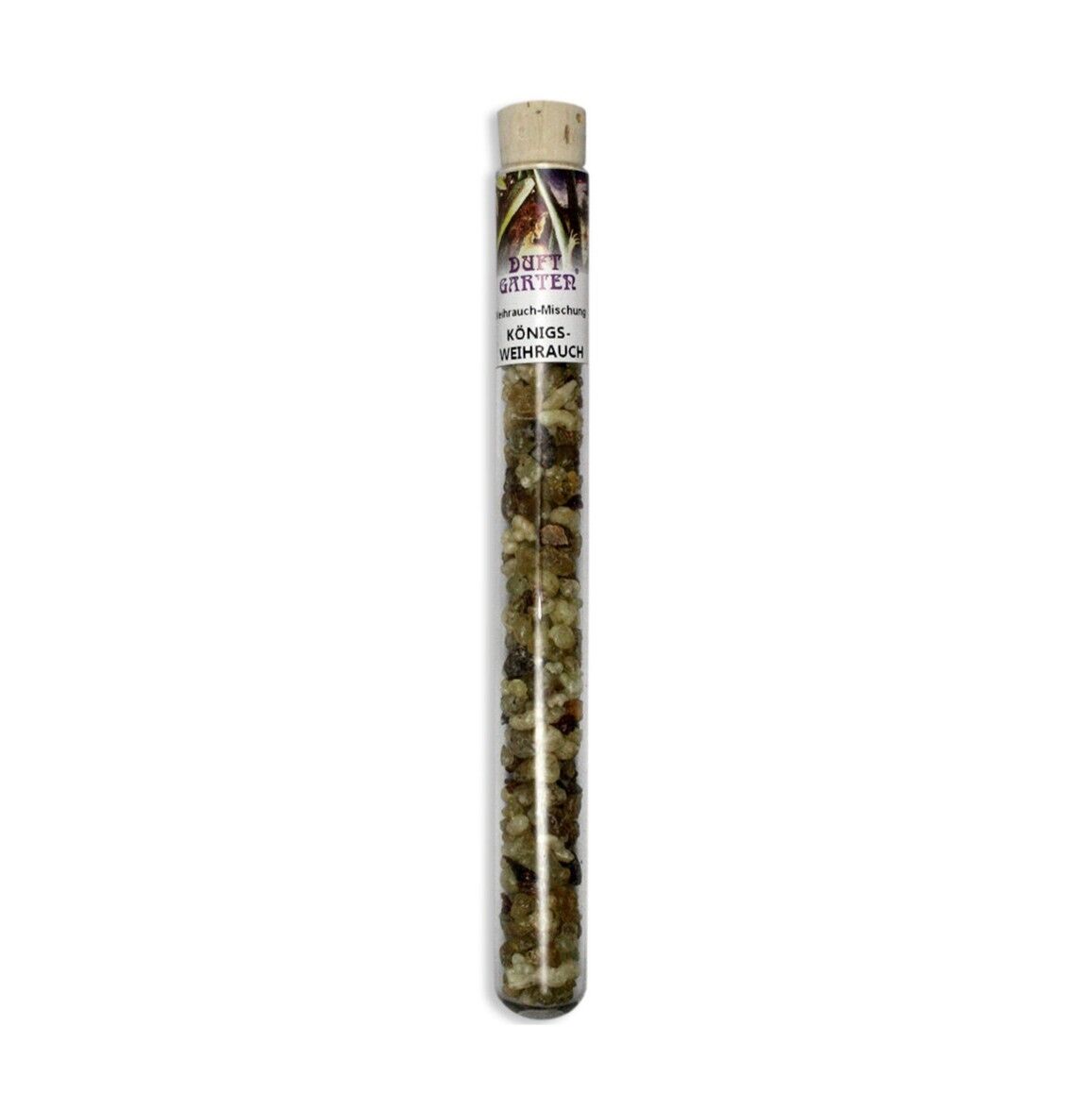 Royal incense in glass tubes