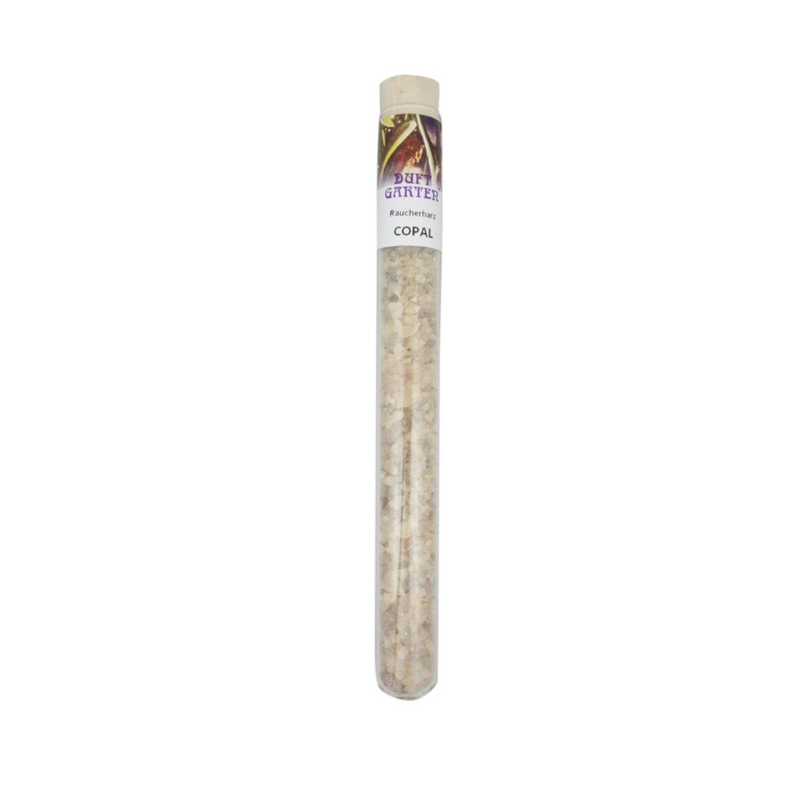 Copal resin - frankincense in glass tubes