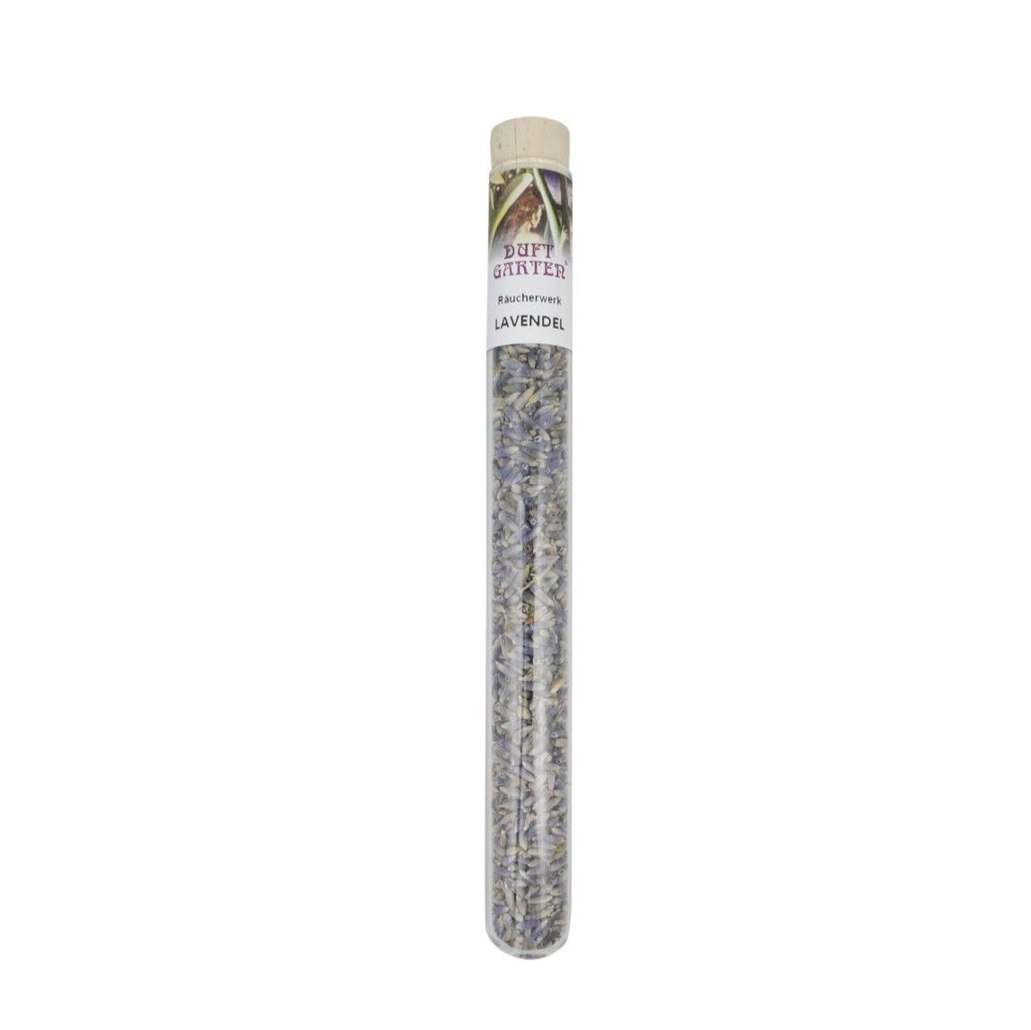 Lavender blossoms - incense in glass vials - fresh, aromatic scent