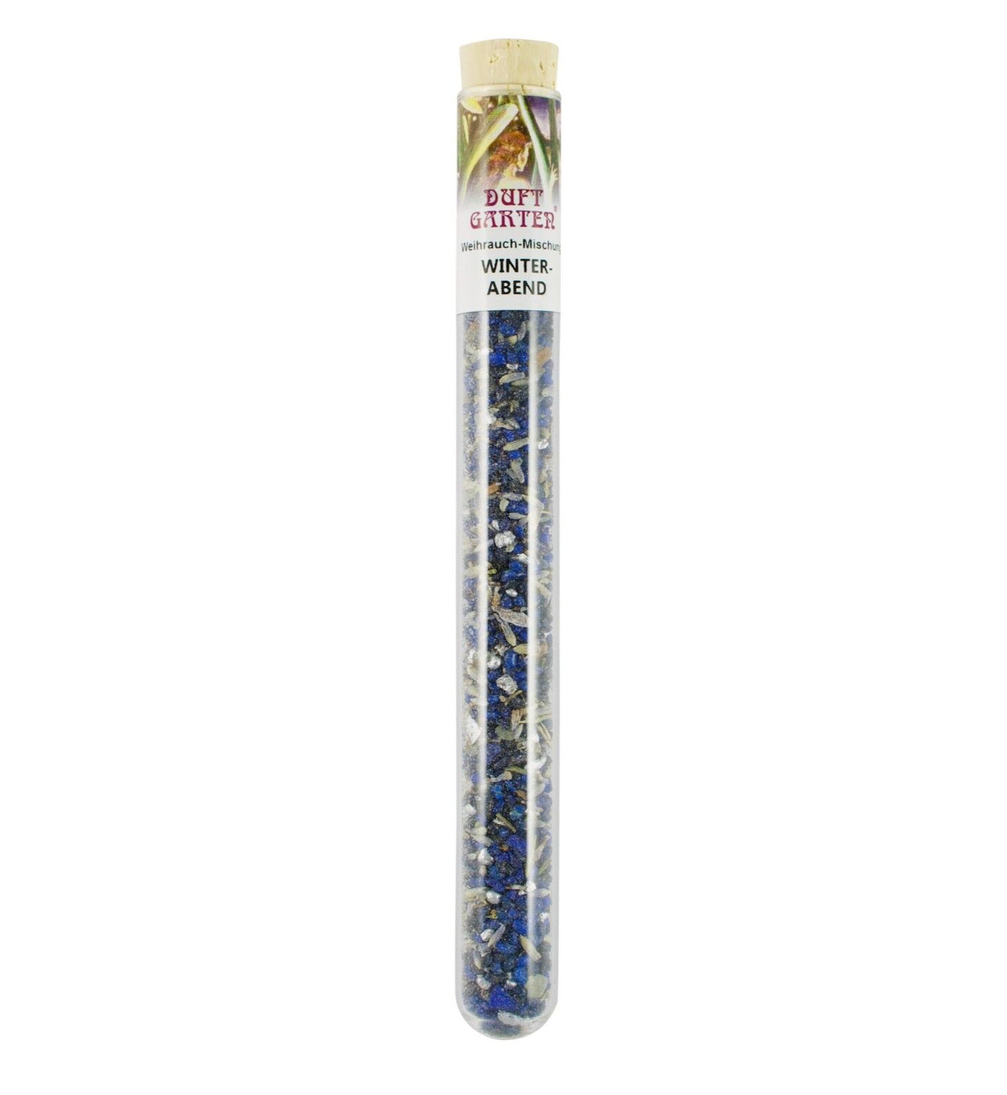 Winter evening - incense in glass tubes