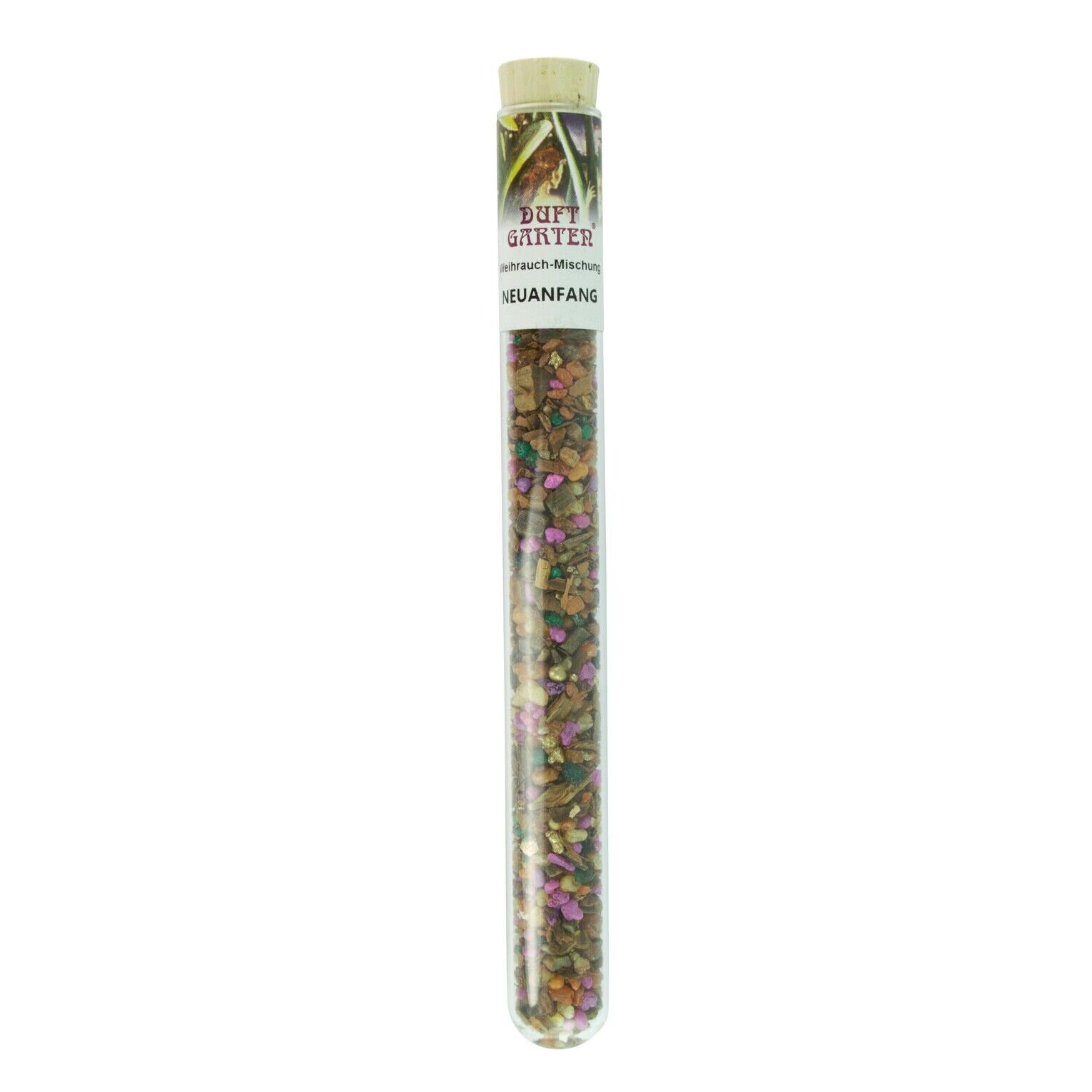 New beginnings - incense in glass tubes