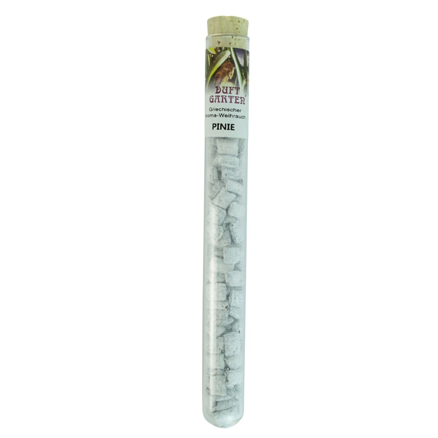 Frankincense in glass tubes - pine