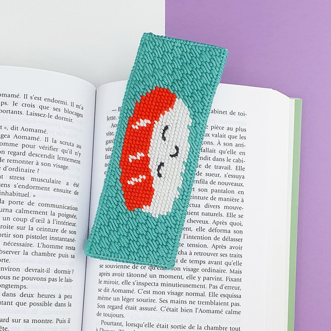 DIY Canvas Kit - Bookmark - Sushi