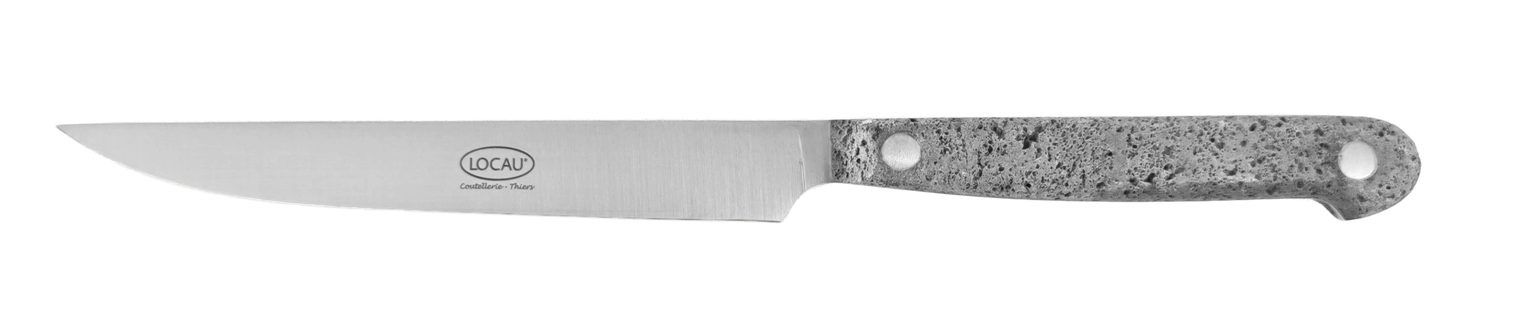 ELEGANCE Sole Fillet Knife, 17cm Blade, Lava from Puy de Dôme