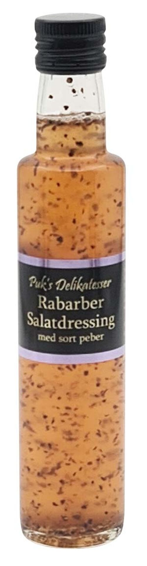 Rhubarb Dressing with black pepper