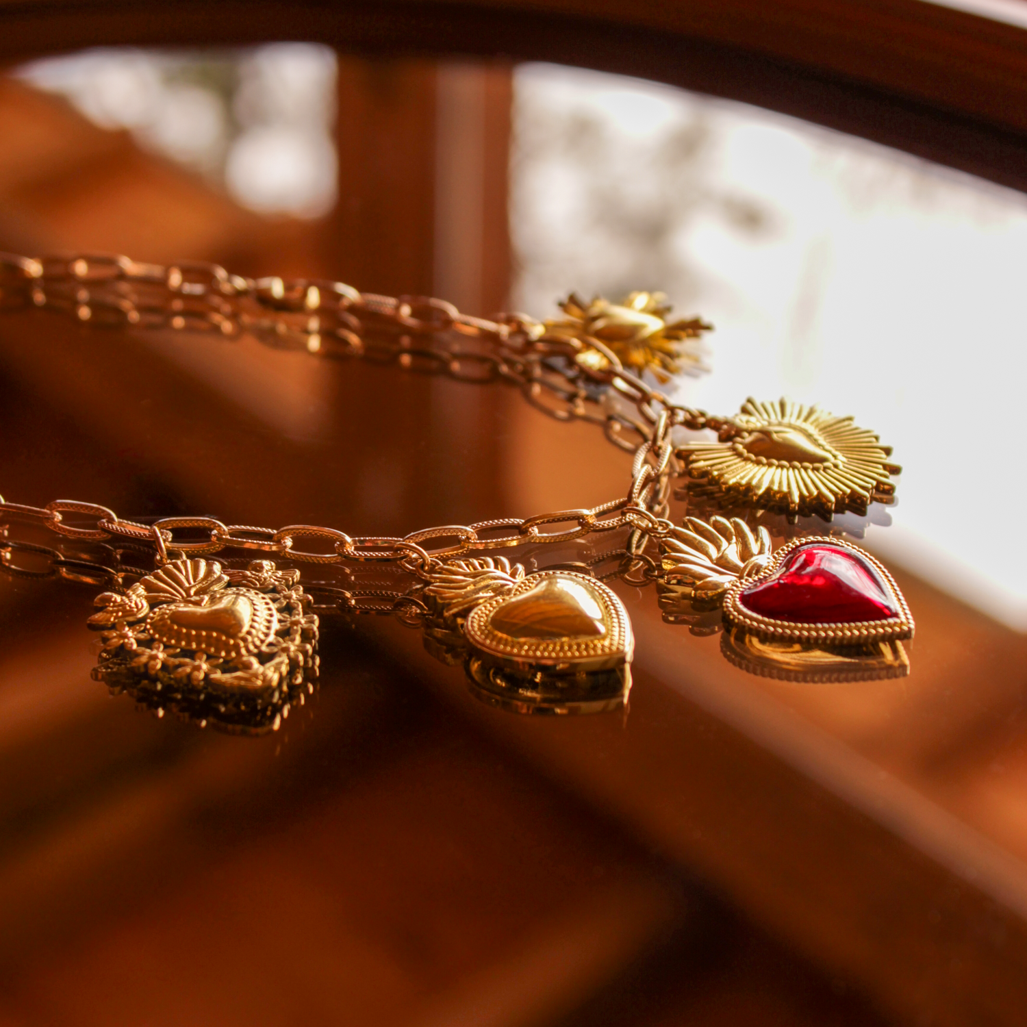 Collier Ex Voto - PRUNE