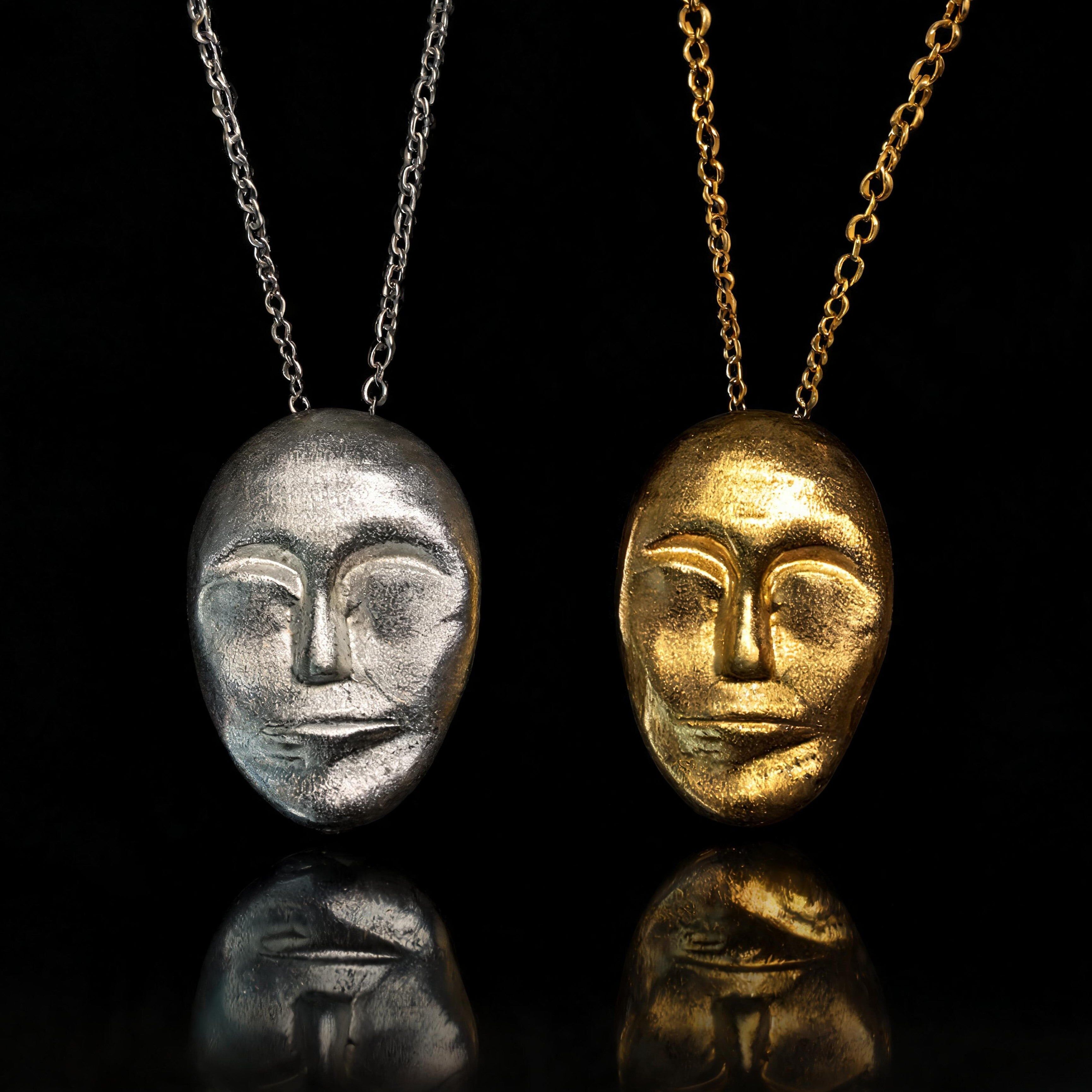 Halskette „Echoes of Time“ • Alternative Kunst-Anhänger-Halskette