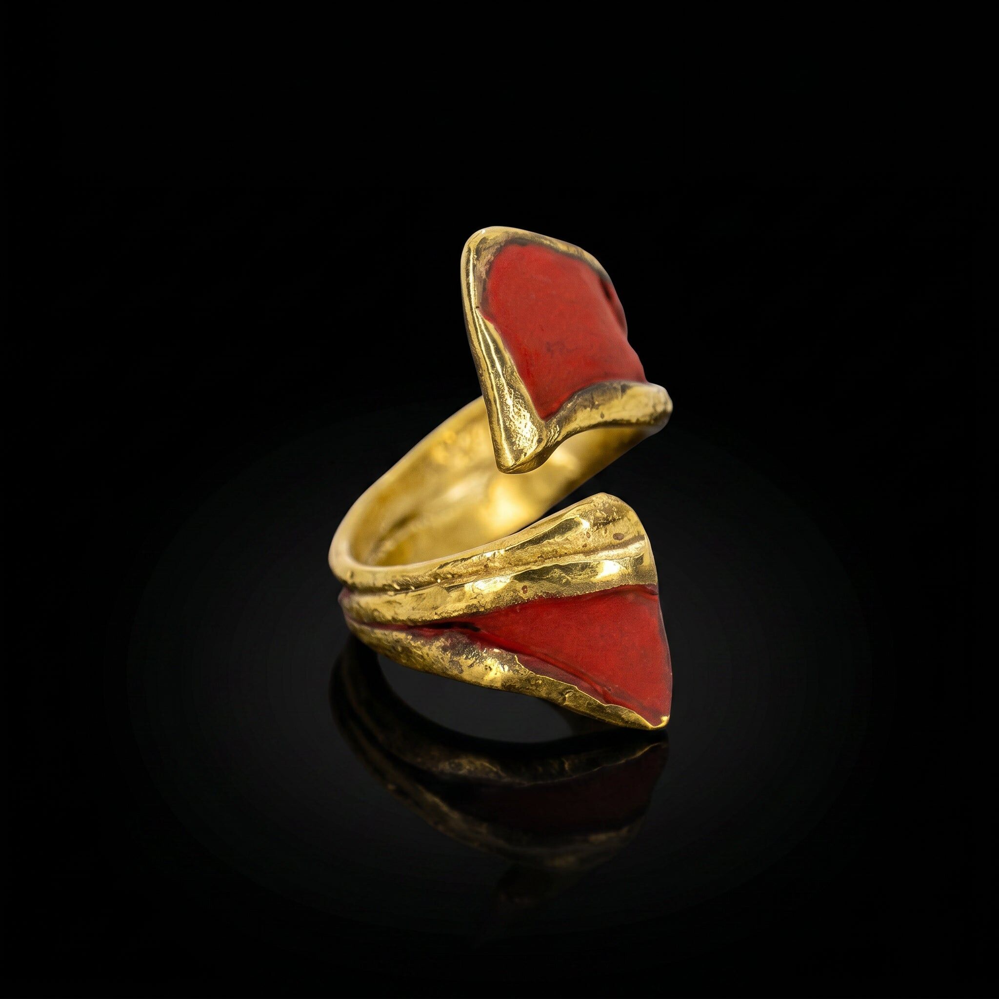 Drachenklauenring • Statement-Ring im Gothic-Stil • Düsterer, brutalistischer Schmuck – tragbare Kunst