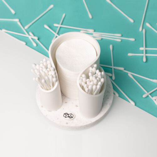 Cotton Pads & Swabs Holder "Star"