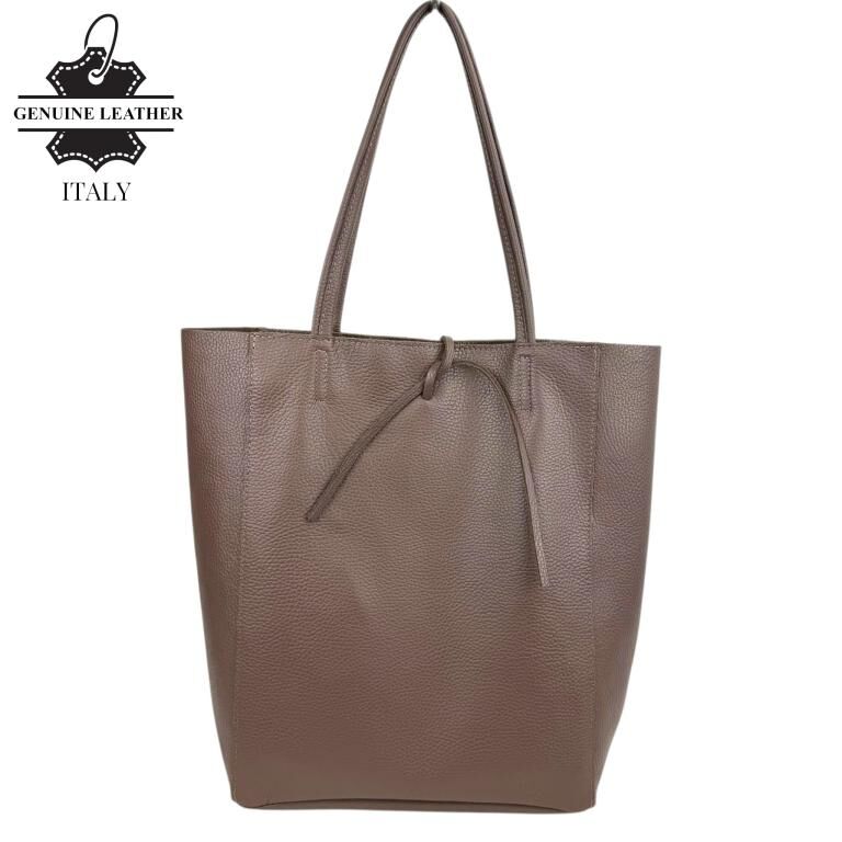 University Shopper Bag in Italian Leather. Promo