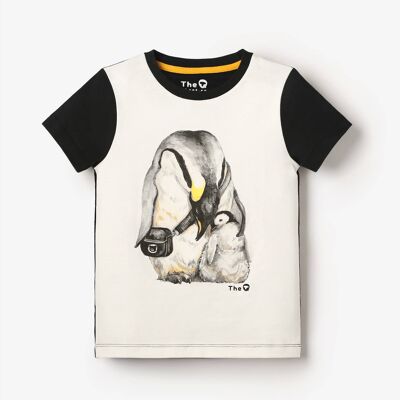 Camiseta orgánica clásica - Penguin Cuddle