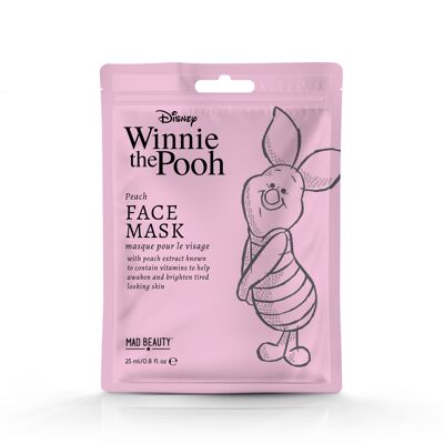 Mad Beauty Disney Winnie The Pooh Ferkel-Blattmaske – 12 Stück