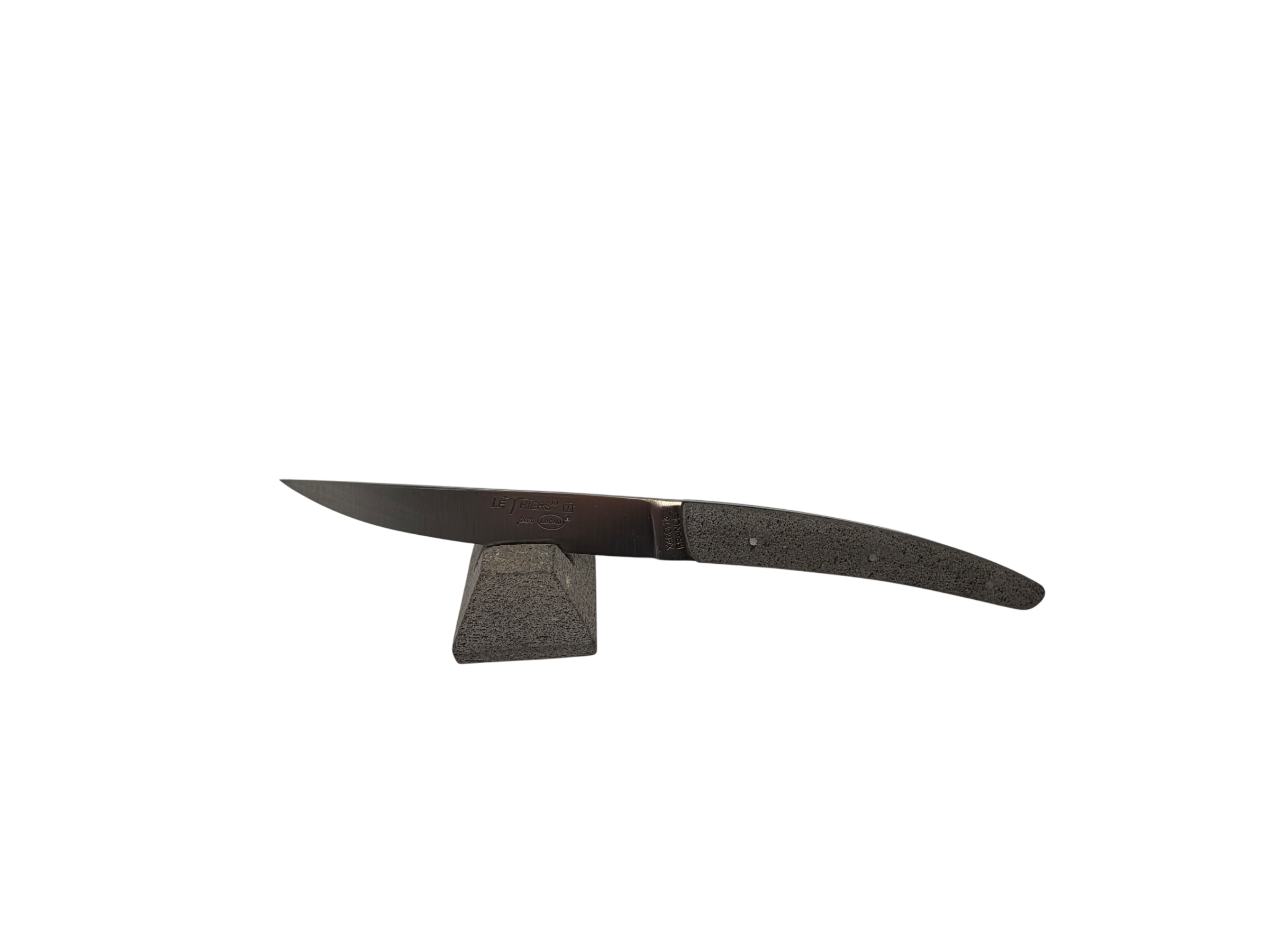 Le Thiers 23cm Table Knife, Lava from Puy-de-Dôme