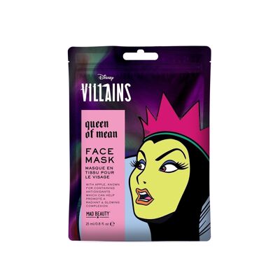 Masque facial Mad Beauty Disney Pop Villains Evil Queen - 12 pièces
