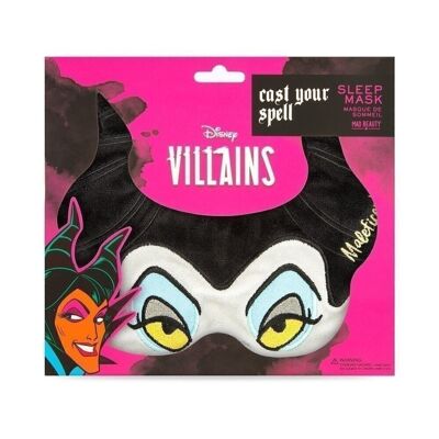 Mad Beauty Antifaz para dormir Maléfica de los villanos pop de Disney, 12 piezas