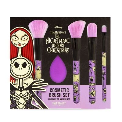 Mad Beauty Disney Nightmare Before Christmas Cosmetic Brush Set