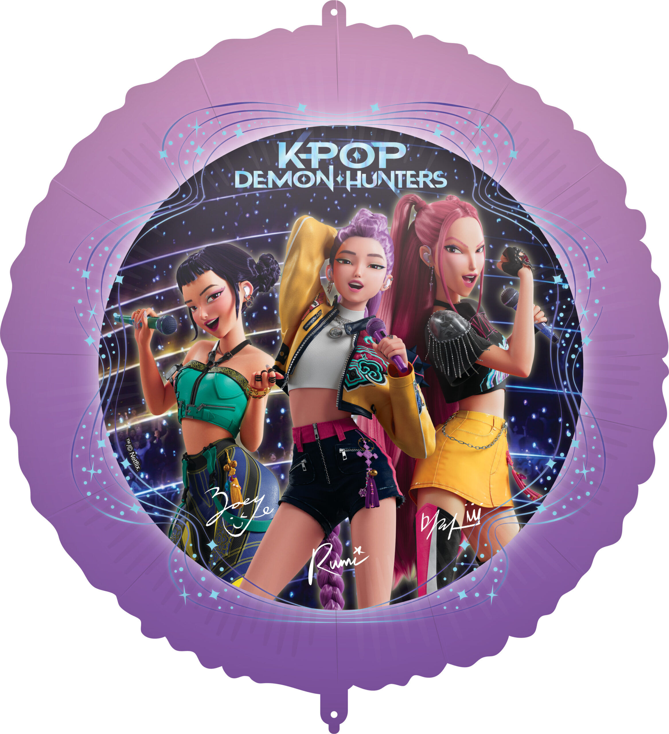 Foilballoon 18"/46cm K-POP Demon Hunters