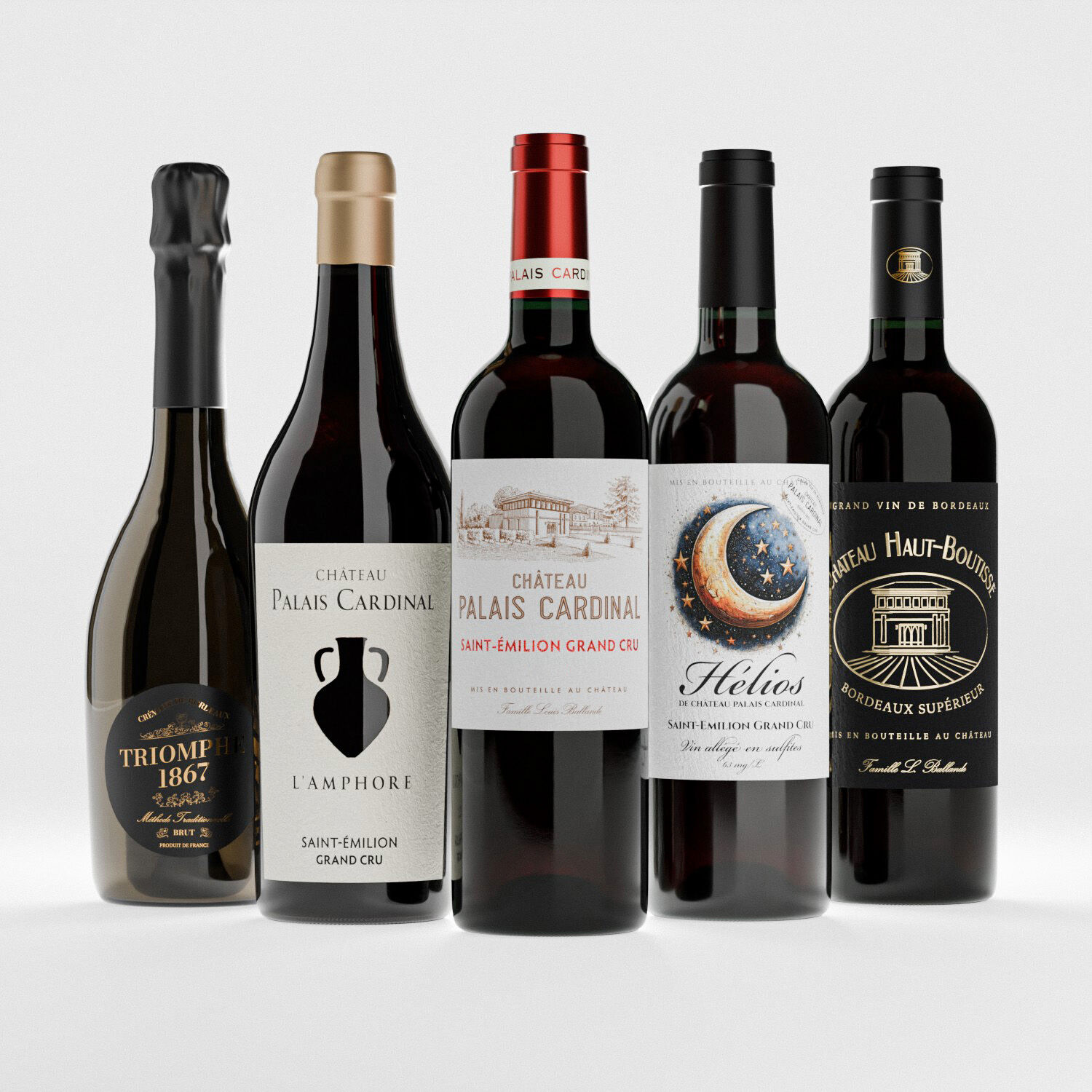 Weinladen-Starterpaket – 30 Flaschen | Die Essenz von Château Palais Cardinal