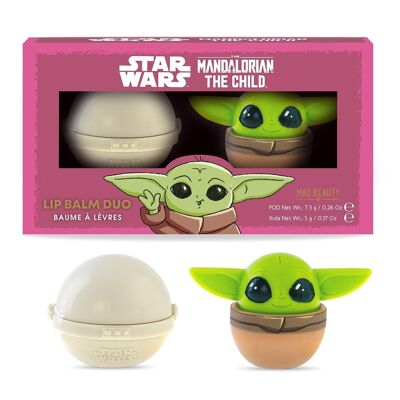 Mad Beauty Star Wars Mandalorian The Child Lip Balm Duo Set - 12pc