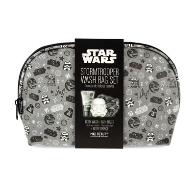 Mad Beauty Star Wars Toiletry bag with Body wash, fizzer and puff -6c
