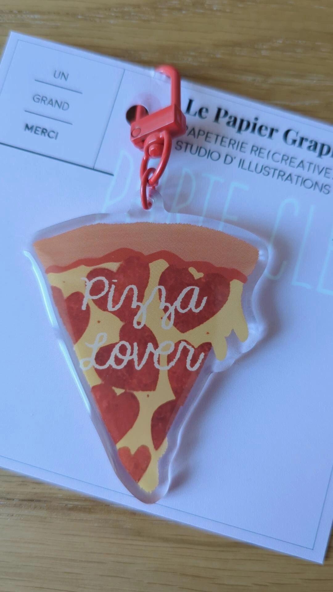 Pizza Lover - Keychain