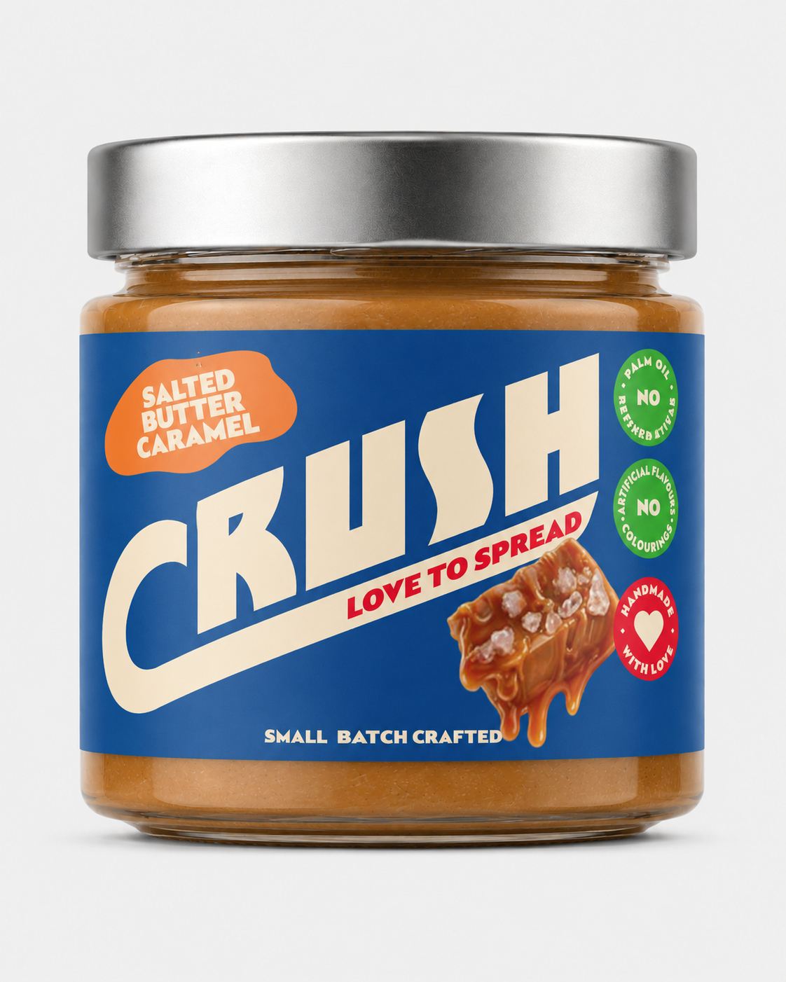 Pâte à tartiner au caramel beurre salé – Sans huile de palme – 200 g