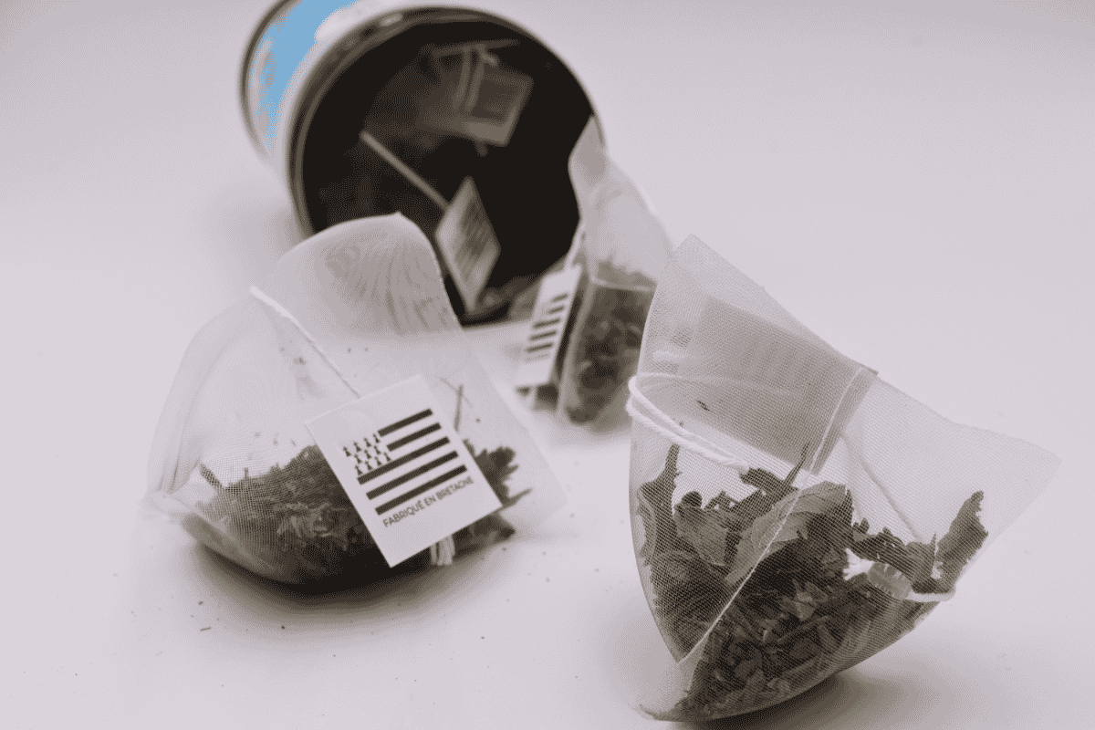 Organic Green Mint Tea | Box of 15 Pyramid Tea Bags