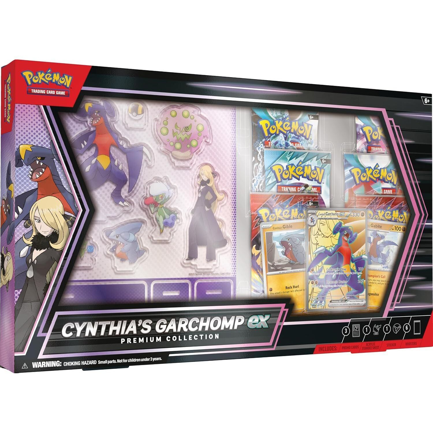 Pokemon TCG: Cynthia's Garchomp Ex Premium Collection Box