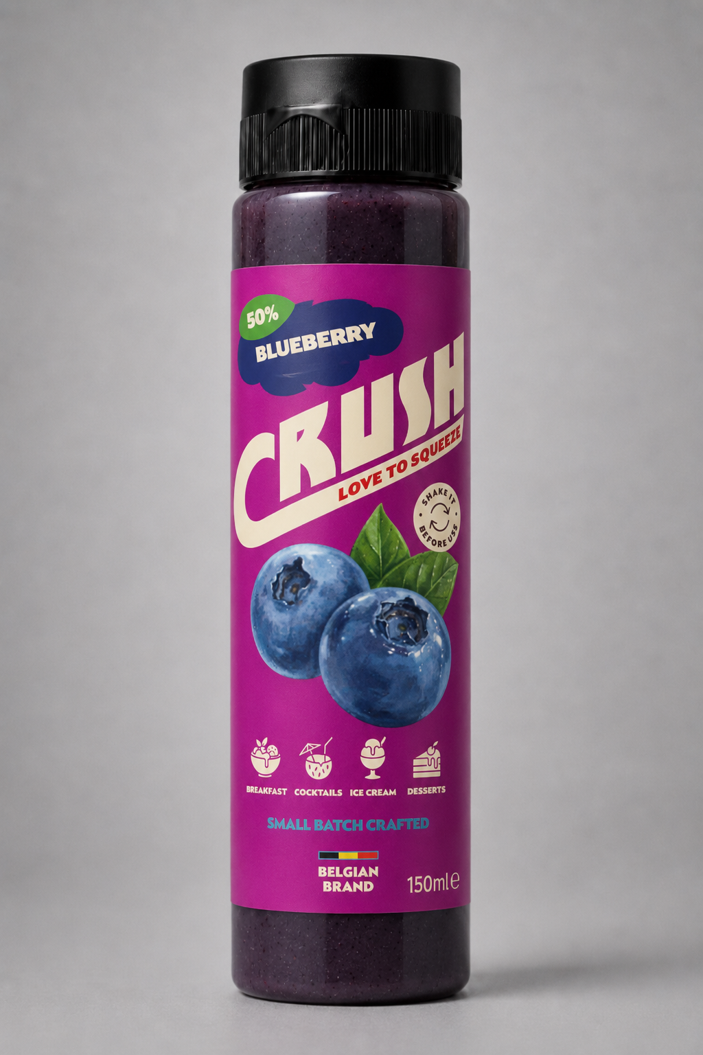 Nappage dessert à la myrtille – 50 % de fruits – 150 ml