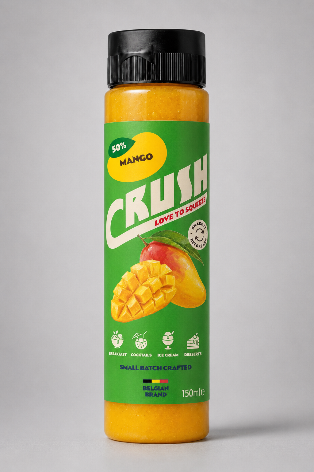 Nappage à la mangue - 50% de fruits - 150 ml