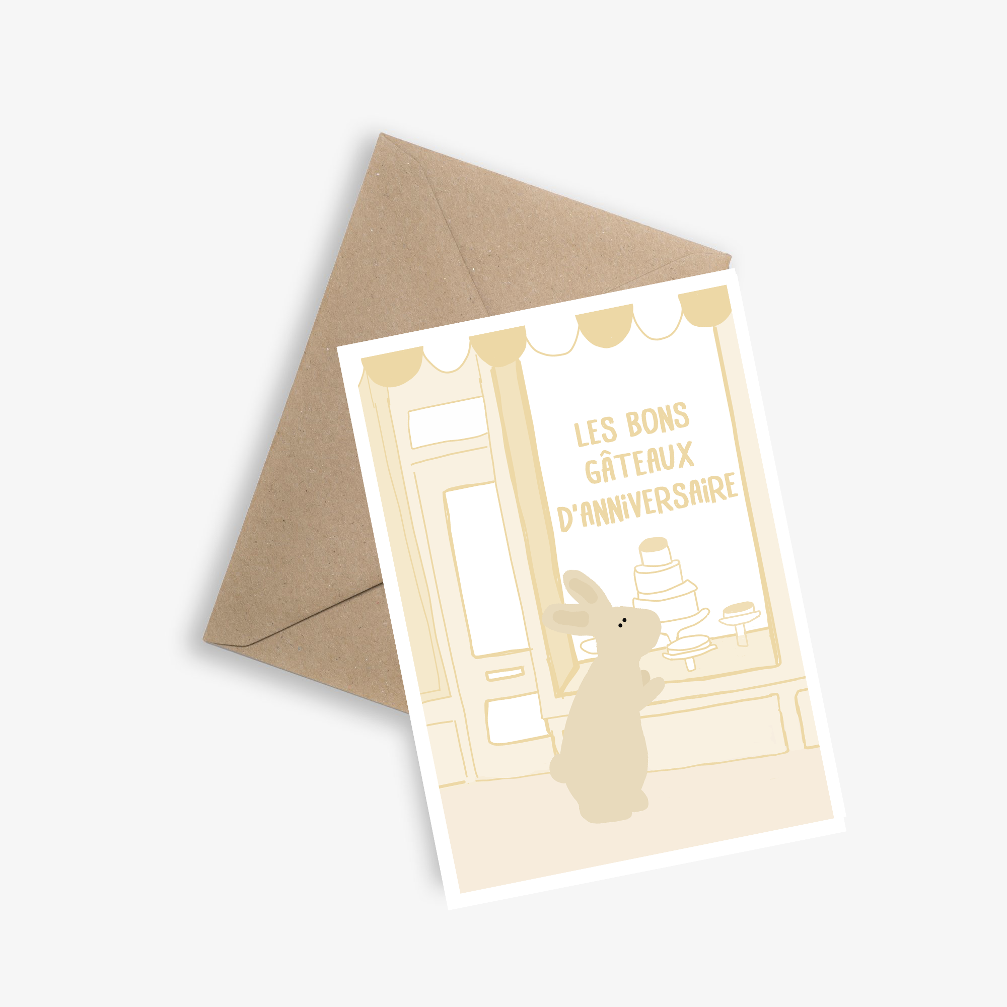 Simple Birthday Card - The Good Birthday Cakes