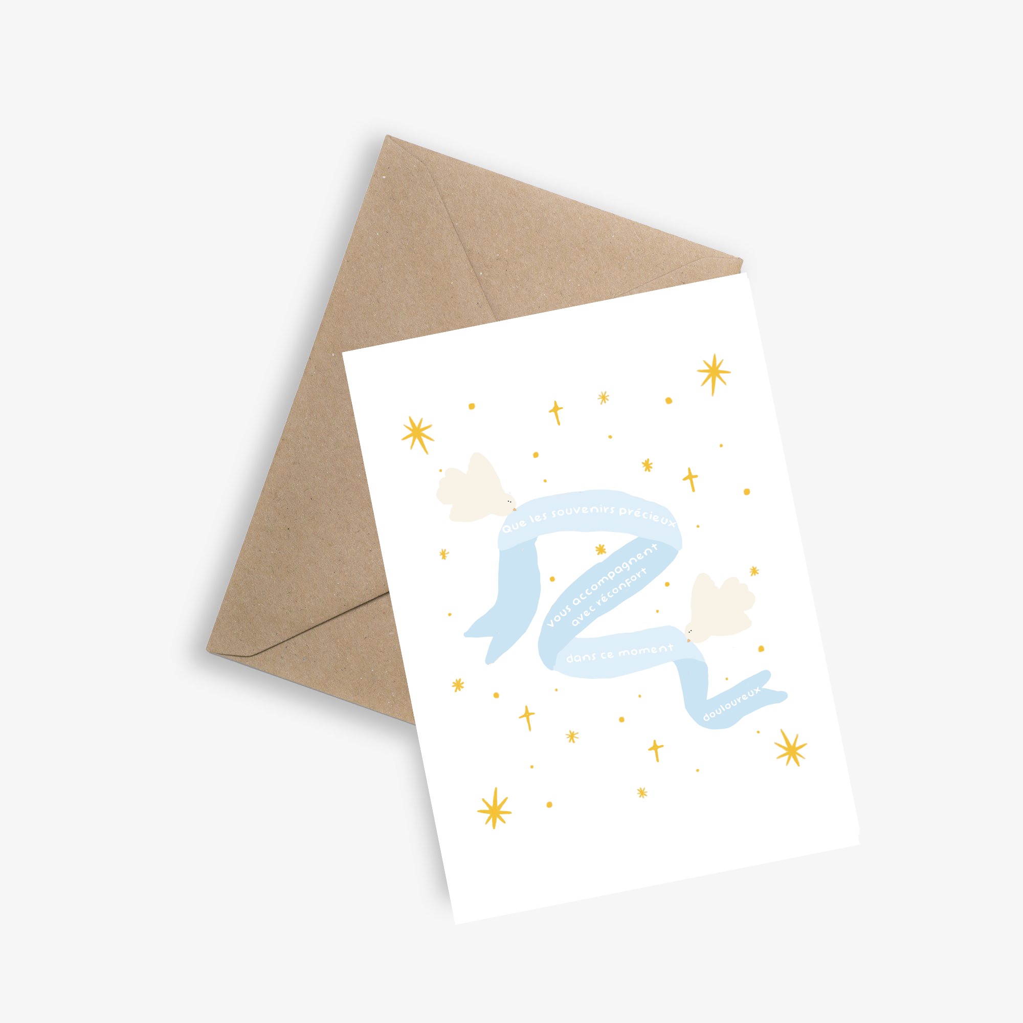 May precious memories stay with you - Ceremony Card (Condolences / Mourning)