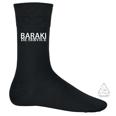 Chaussettes personnalisées - BARAKI DE SERVICE